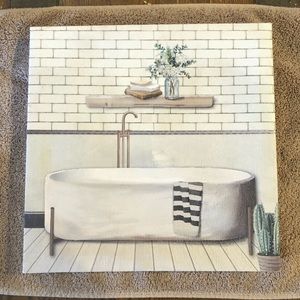 Picture for bathroom. Used in good condition.